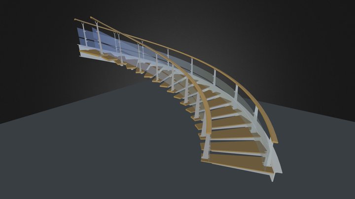 DC Stair 3D Model