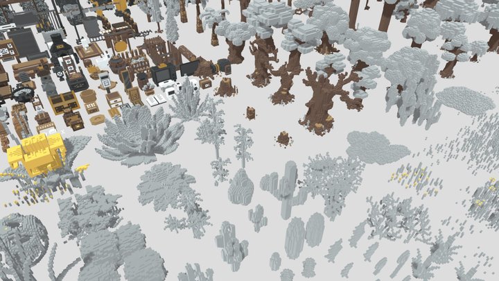 Voxel 3D models - Sketchfab