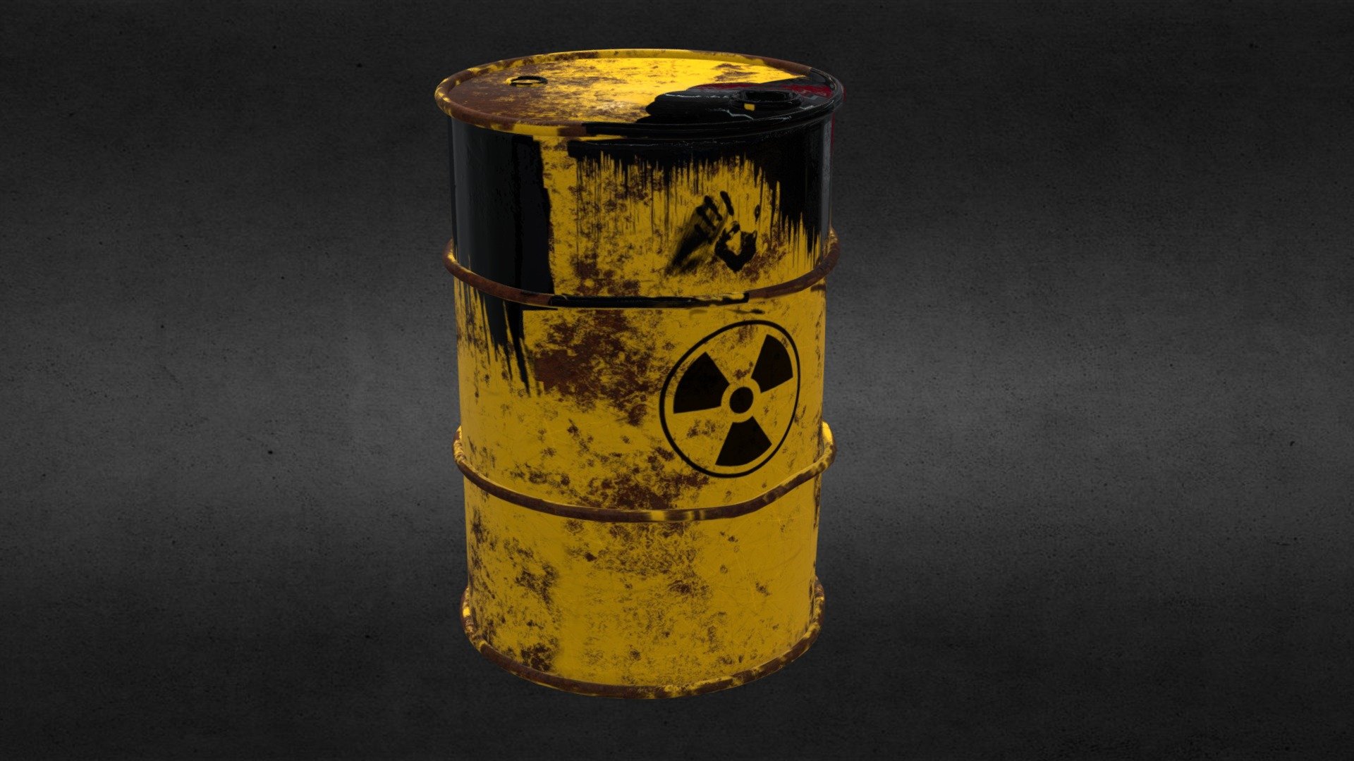 Rusted and Dripping Oil Barrel Download Free 3D model by ivo.ricard0