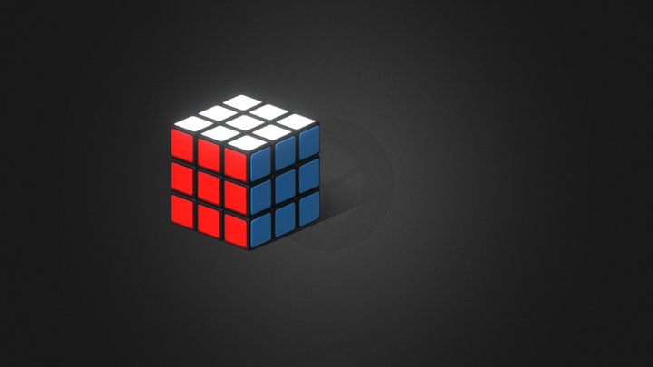 Rubik's cube 3D Model