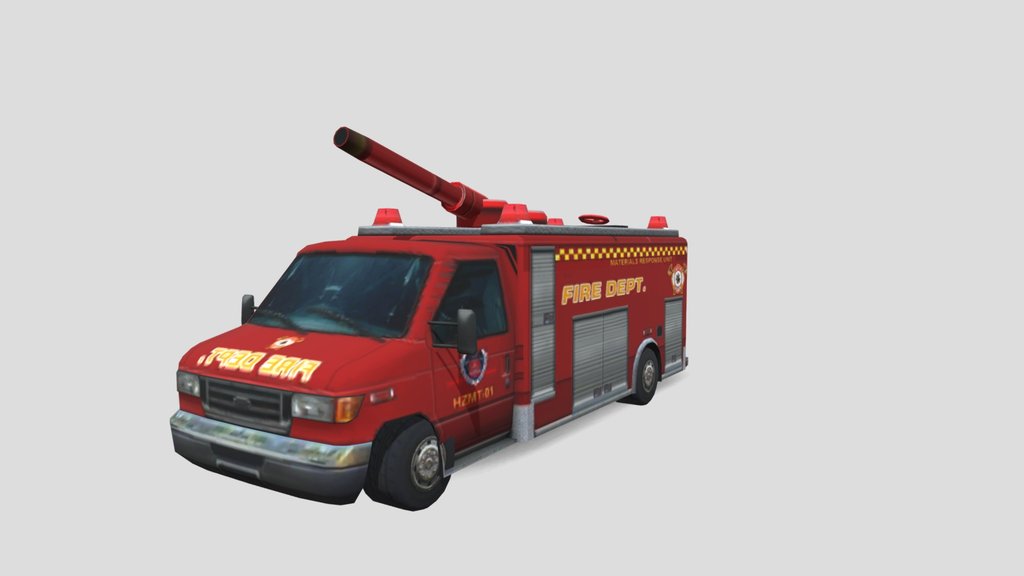 on the run - firetruck