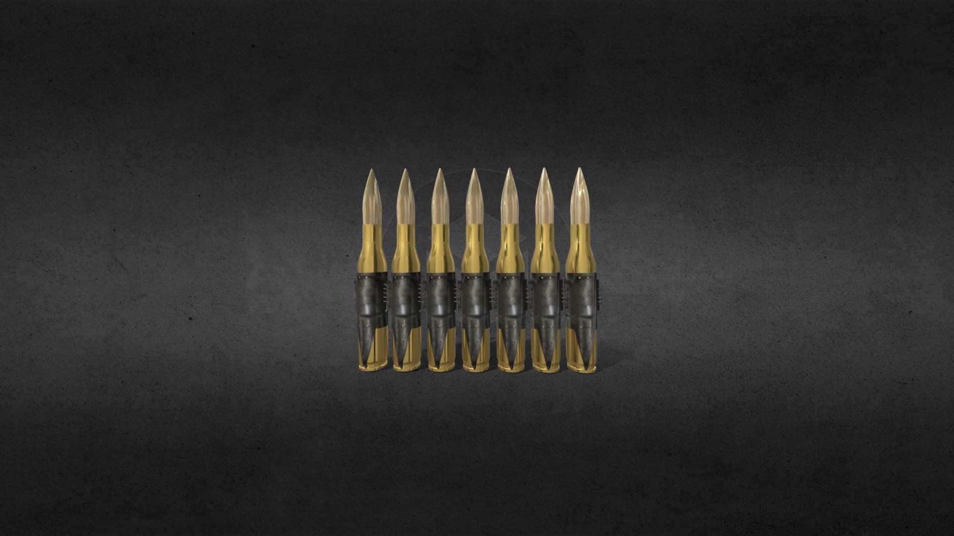 proiettile e nastro mg42