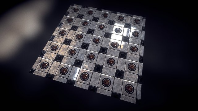 Decorative Tile - Floor 3D Model