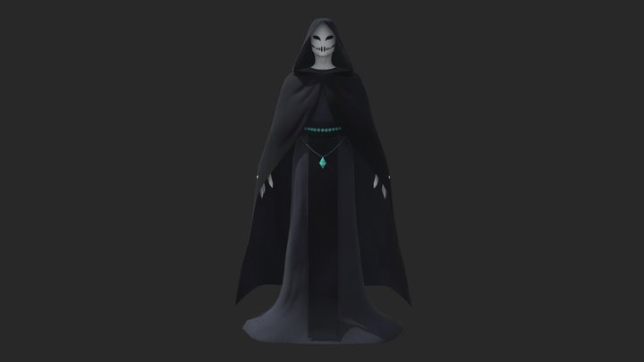 Death Character Sculpt 3D Model