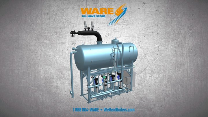 DEAERATOR (300,000 PPH #2) 3D Model