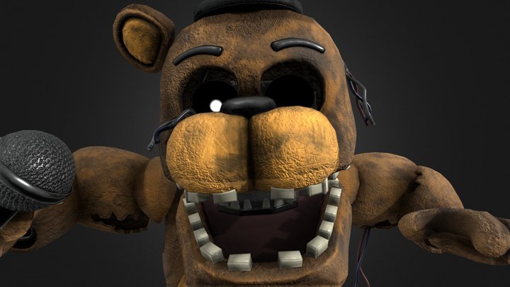 FNaF HW Withered G Freddy ReTexture & Remesh