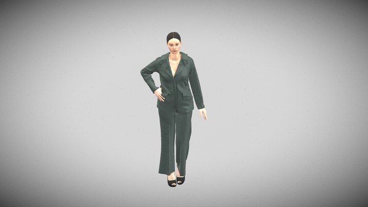 Woman Suit (1) 3D Model