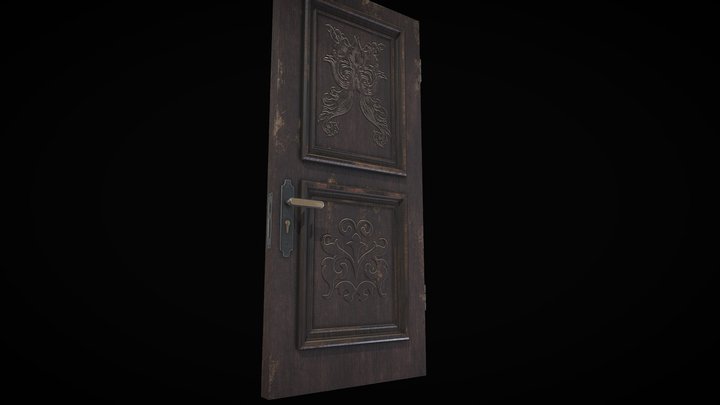 Door Wooden - 12MB – Modelo 3D gratuito STL