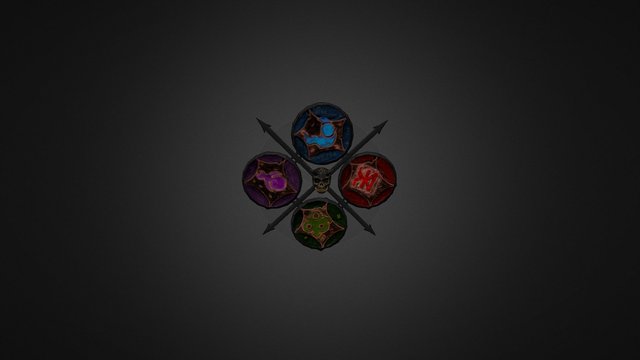 The Rings Of Chaos 3D Model