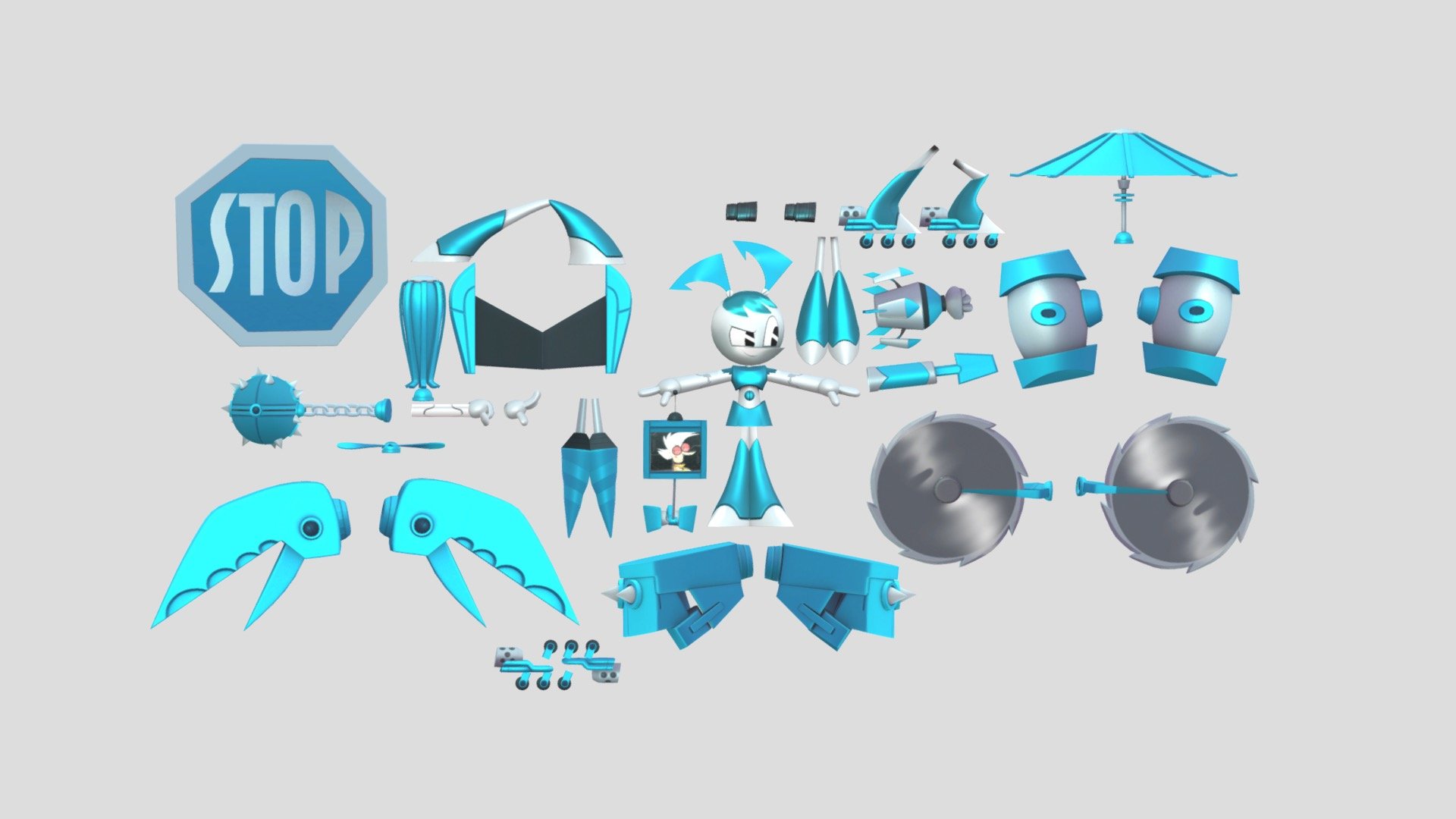 Jenny Wakeman Pack From NASB — Sketchfab embed 3D viewer
