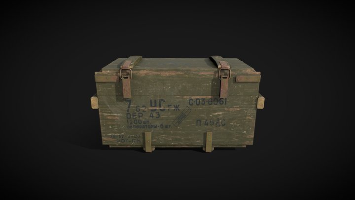Military box 3D Model