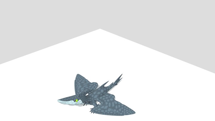 Shark Dragon DADRD Animation Test 3D Model