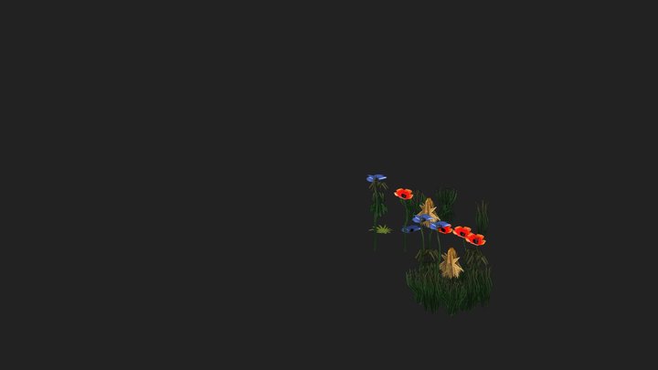Grass with Atlas (Assignment 3) 3D Model