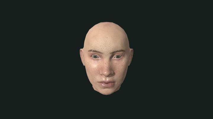 Ellie Williams Sculpt 3D Model