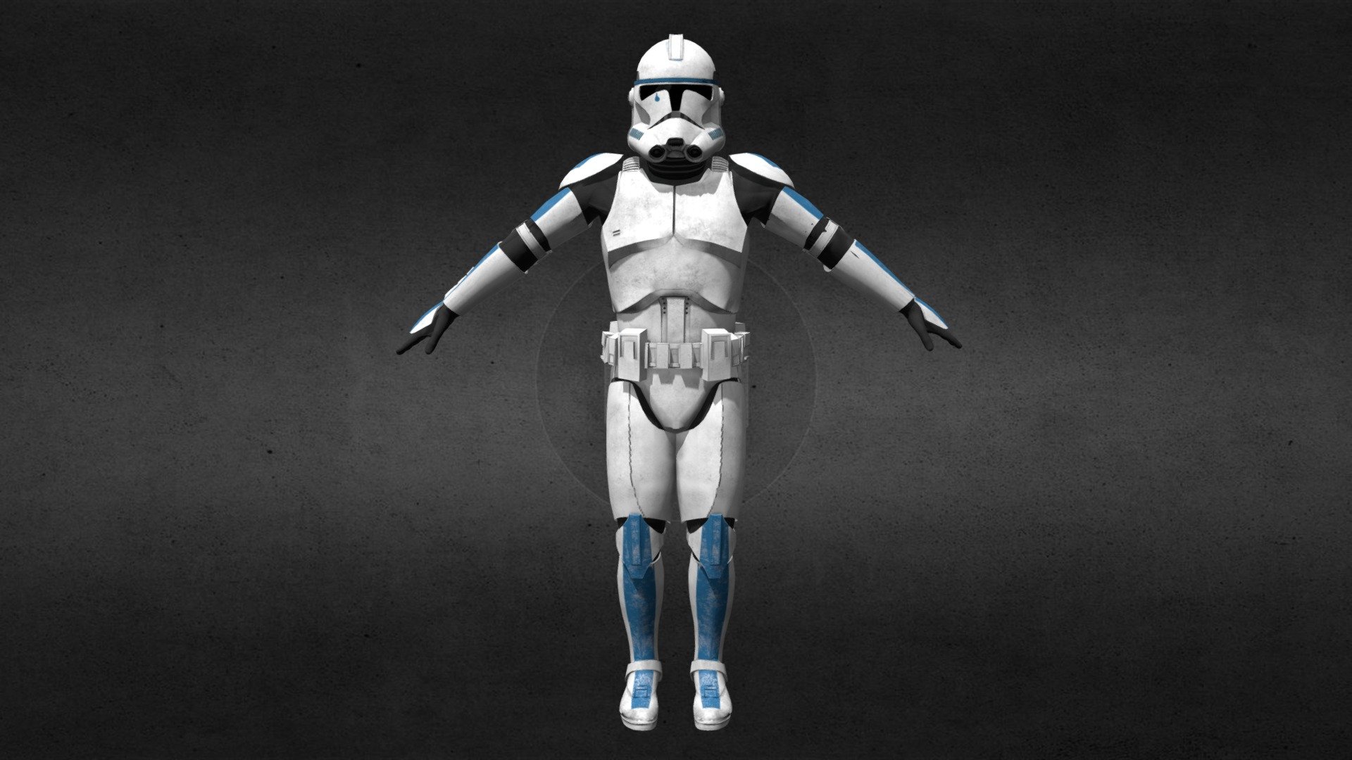 clone trooper 3d model free download