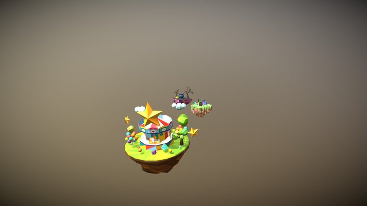 See The World Islands 3D Model