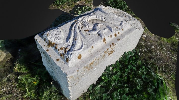 Sculpted Stone - ArcheoLogica 3D Model