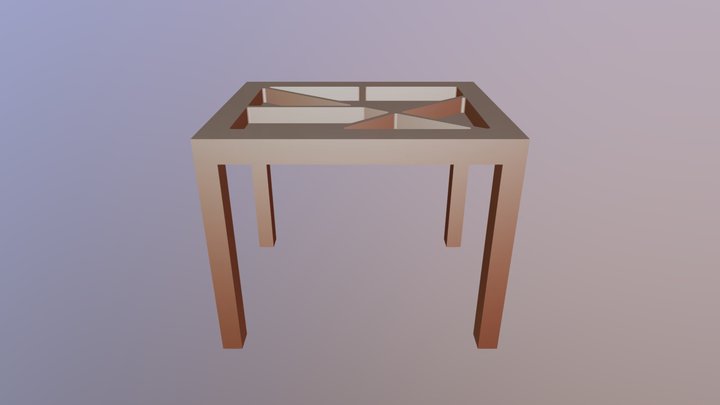 Mesa De Centro Sola 3D Model