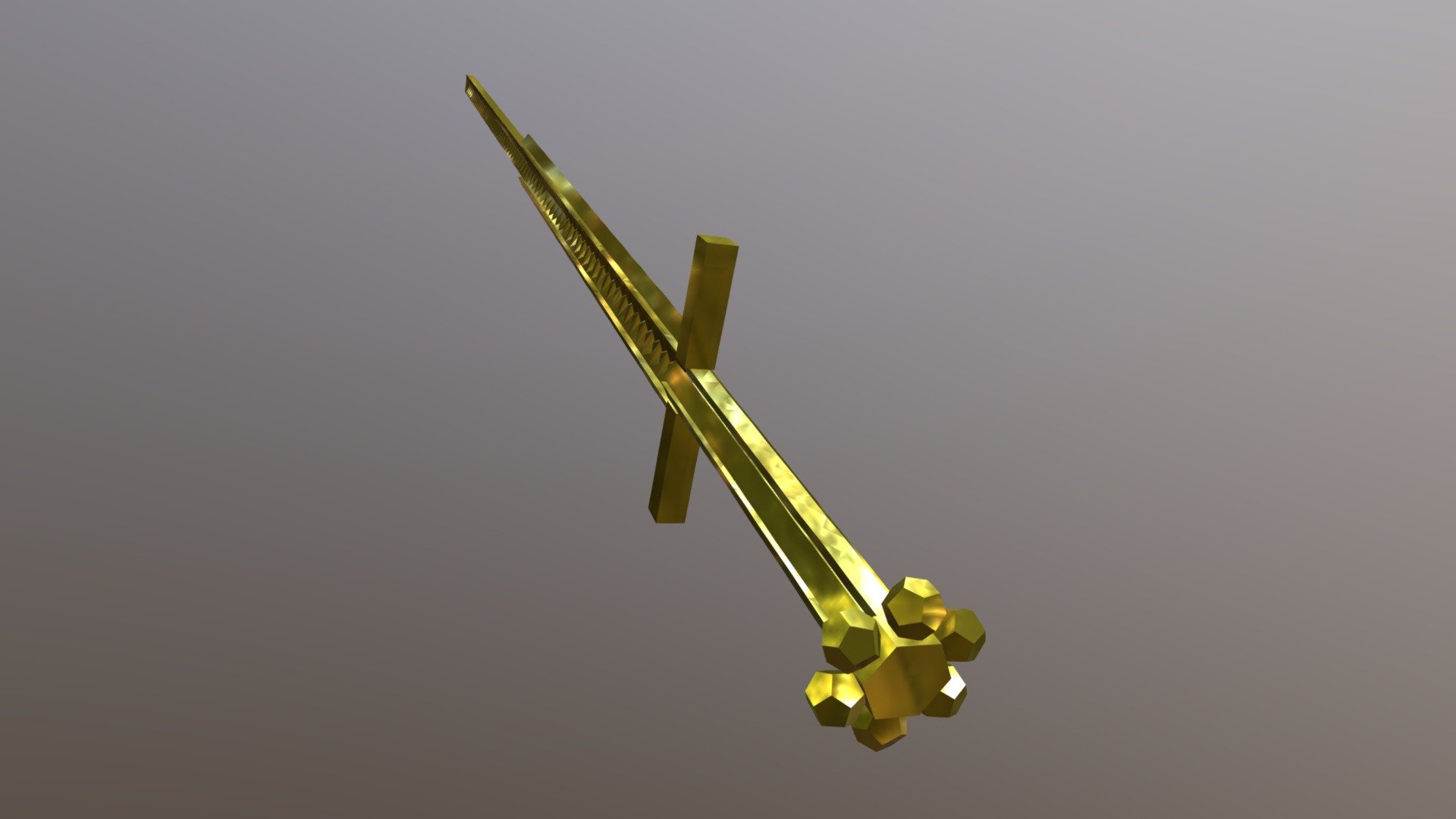 Mighty Midas Longsword Buy Royalty Free 3D model by Jeremy_Tipton