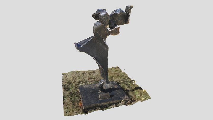 Queens Quad Sculpture 3D Model