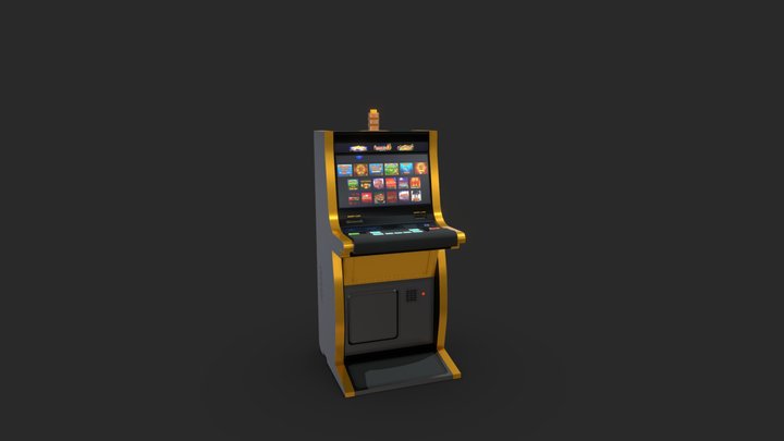 Slot Machine - Video Poker, Keno, Blackjack 3D Model
