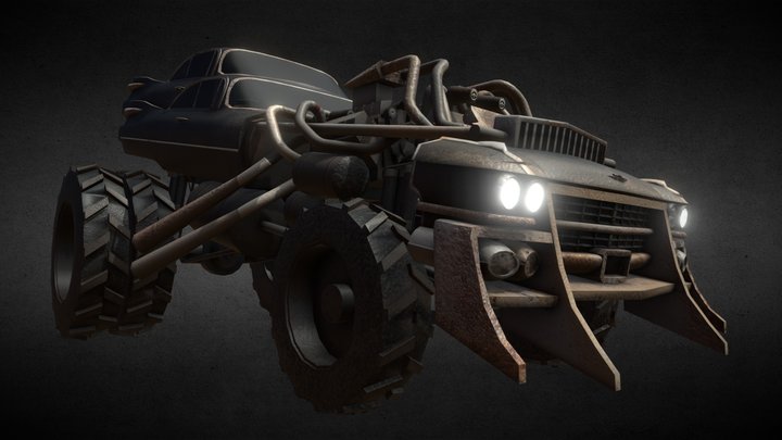 Gigahorse - Mad Max Fury Road 3D Model