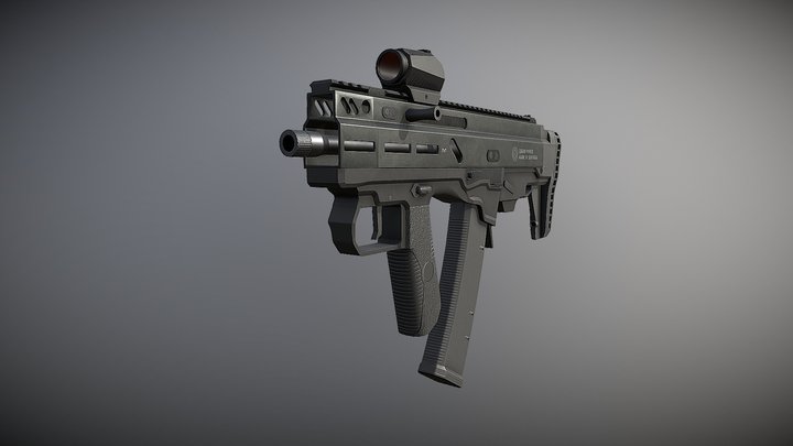 Stribog Bullpup 3D Model