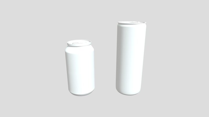 Soda Can 2 3D Model