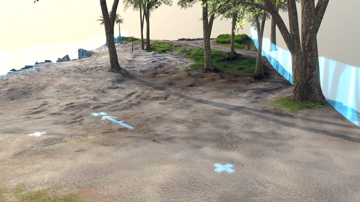 Grant Street Noosa Heads Scan - Clean 3D Model