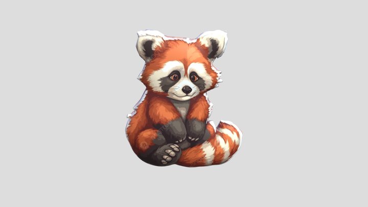 Red panda (Ailurus fulgens)