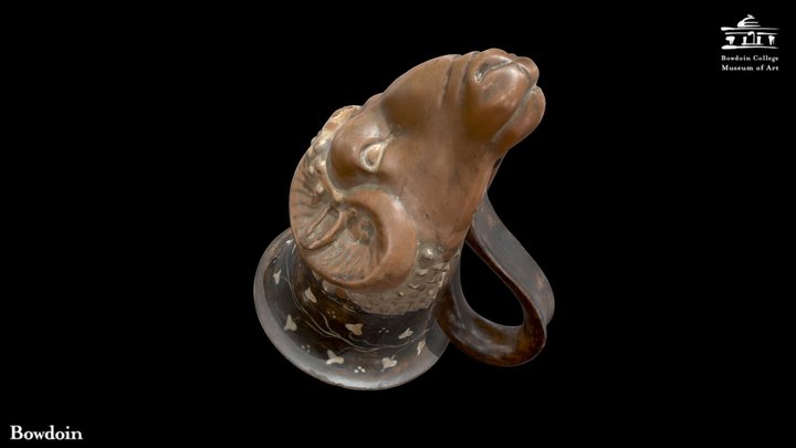Rhyton in the form of a Ram's Head 3D Model