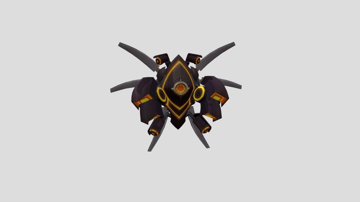 Backpack Genos Free Fire 3D Model