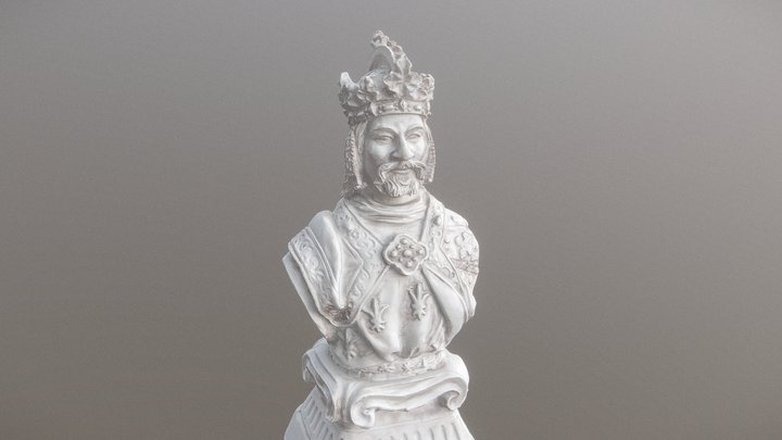 Charles IV bust 3D Model