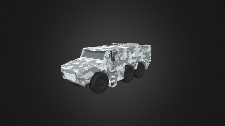 VBMR Griffon Snow 3D Model