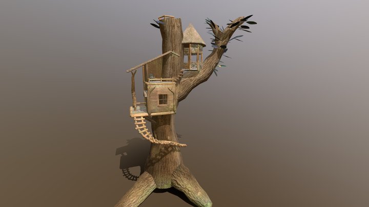 Fairy treehouse 3D Model