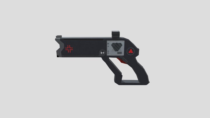 sci fi gun 3D Model