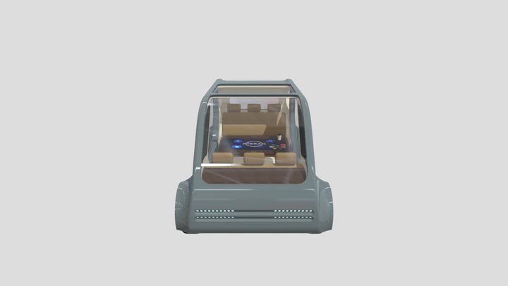 Car Table 3D Model