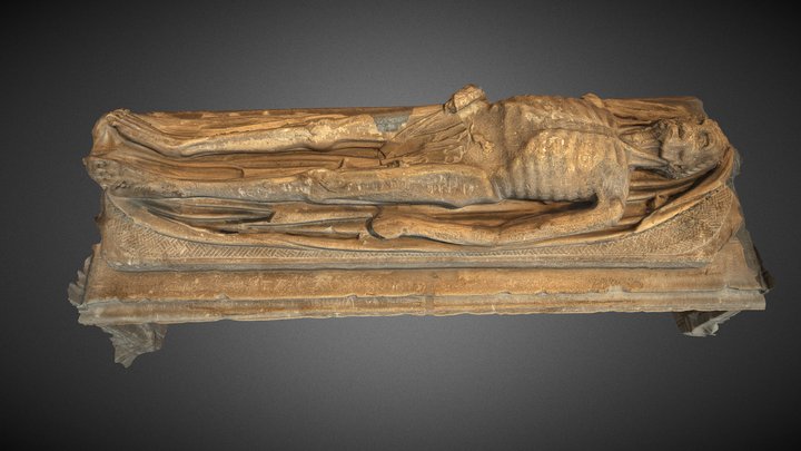 Tewksbury Cadaver Tomb 3D Model