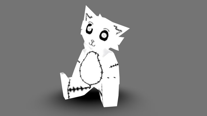 DogMaKat - Low Poly | Commission 3D Model