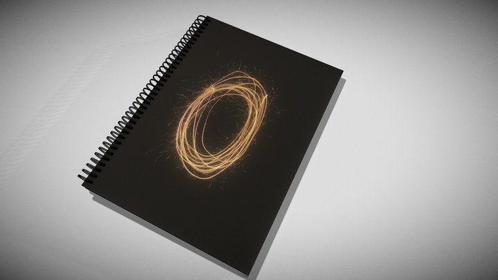 Note Book 3D Model