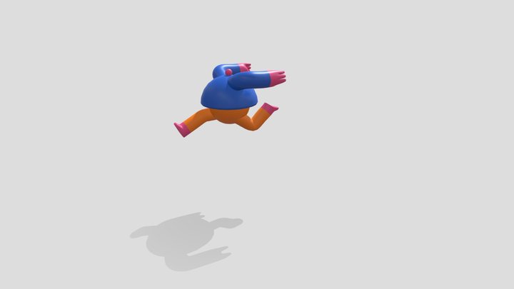 running guy 3D Model