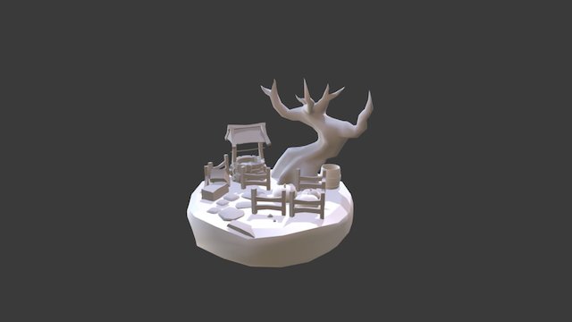 Diorama WIP 3D Model
