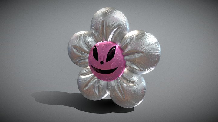 Karol G flower 3D Model