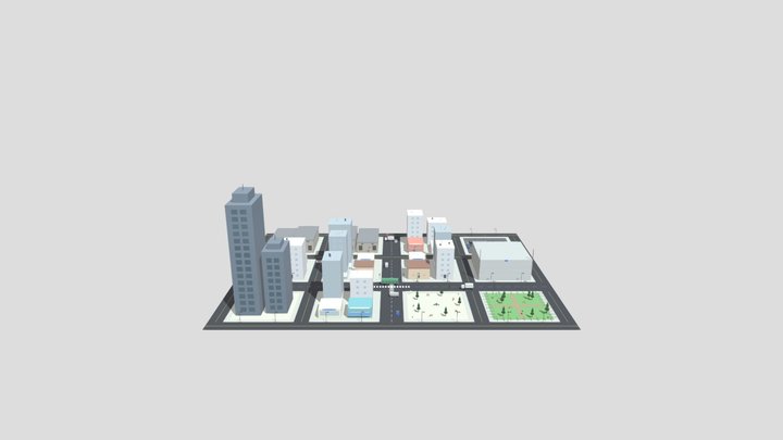 Modular Low Poly City