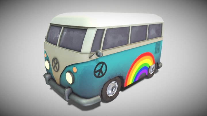 X Bus 3D Model