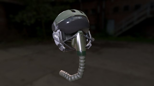 MSA Gallet Helmet 3D Model