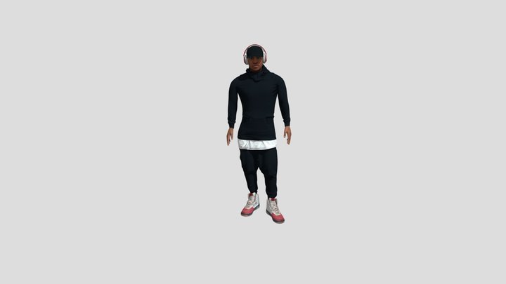 Realistic human 3D Model