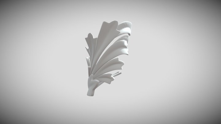 acanthus leaf 3D Model