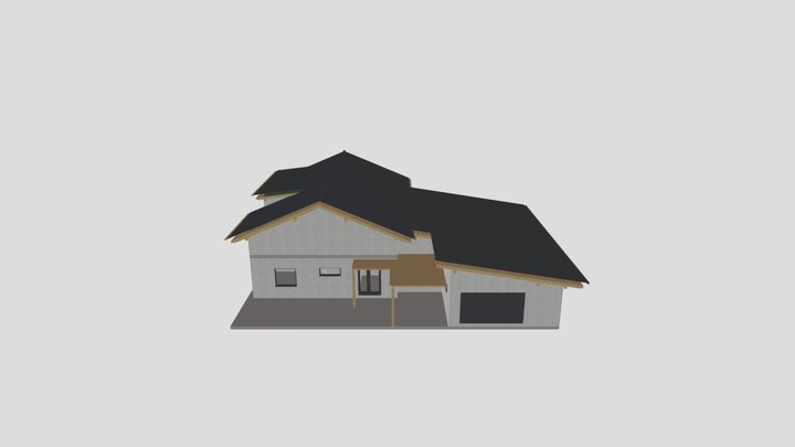 projekt 4 vikýř.xml 3D Model