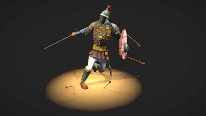 Nikephoros | Tagma knight | Manzikert (1071) 3D Model